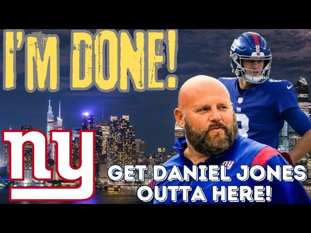 New York Giants | Different Year SAME BS! ABSOLUTELY EMBARRASSING! Launch Daniel Jones to MARS!