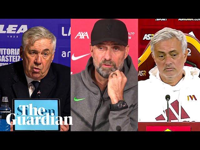 Football managers react to European Super League verdict