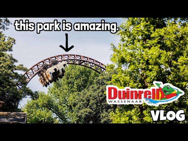 Visiting the Netherlands MOST Underrated Theme Park?! Duinrell - Wassenaar, NL | VLOG [8/20/24]