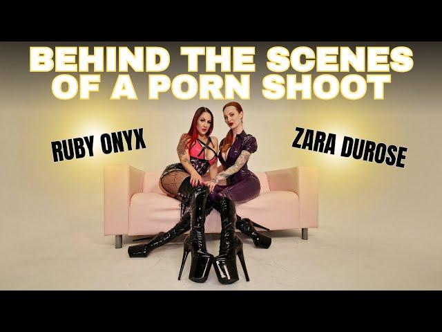 BTS on A Porn Shoot with Zara DuRose!