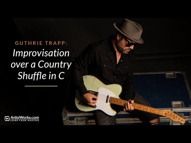 @guthrietrappmusic Improvisation over a Country Shuffle in C || ArtistWorks