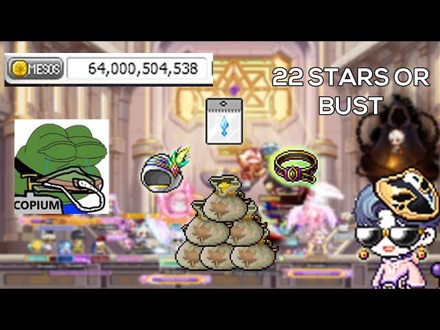 64 Billion Mesos Shining Starforce: 22 Stars or Bust!