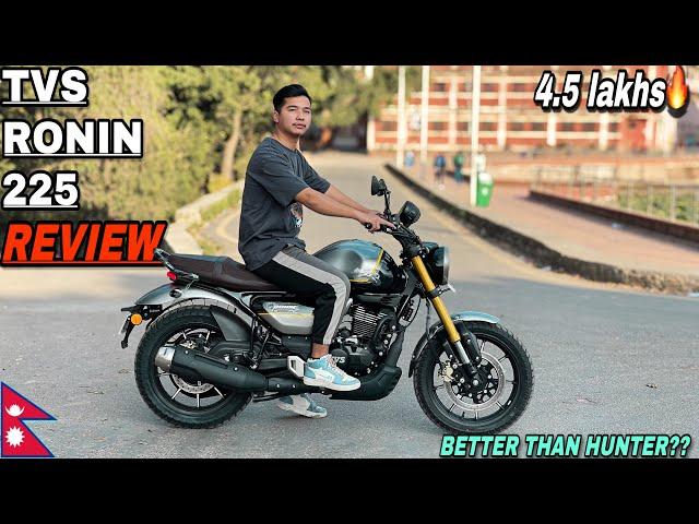 New TVS Ronin 225 Review: Better Than Hunter 350 in Nepal? | Price, Performance ??