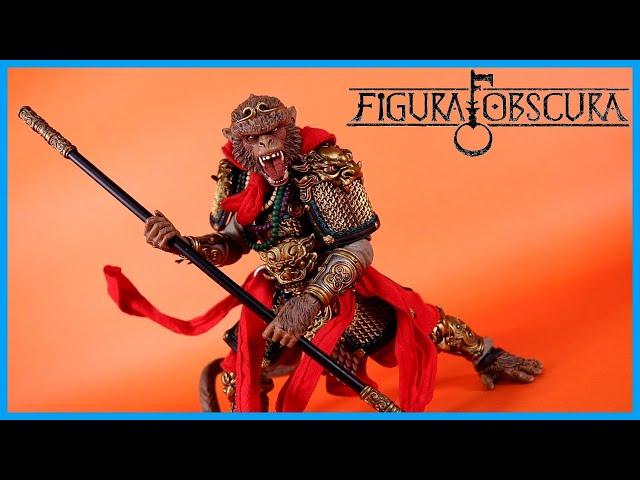 Four Horsemen Studios MYTHIC LEGIONS FIGURA OBSCURA SUN WUKONG THE MONKEY KING Action Figure Review