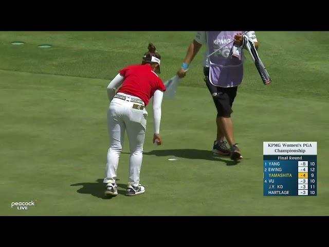 Miyu Yamashita 2024 KPMG Final Round All Televised Shots #golf #lpga #jlpga