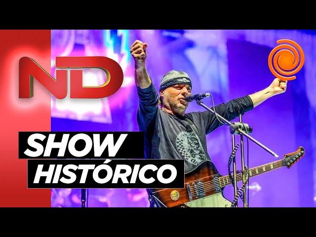 Impresionante show de la Renga en Córdoba: asistieron 55 mil personas