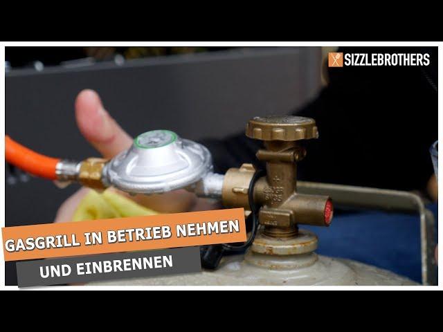 Gasgrill anmachen | Gasgrill richtig einbrennen | Für Anfänger