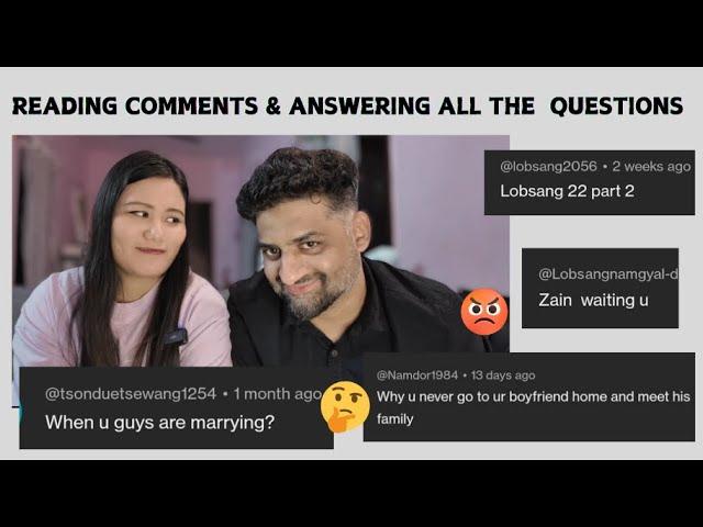 Reading comments & Answering all the questions! #tibetanvlogger #QnA #hindivlog #india