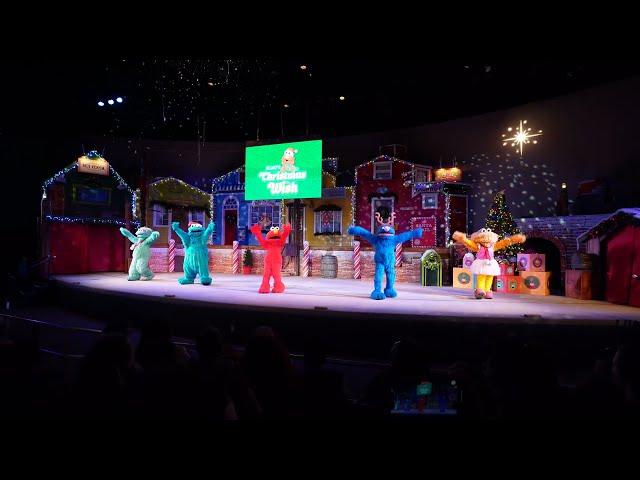 Elmo's Christmas Wish Show - 2024 Sea World Orlando Christmas Celebration