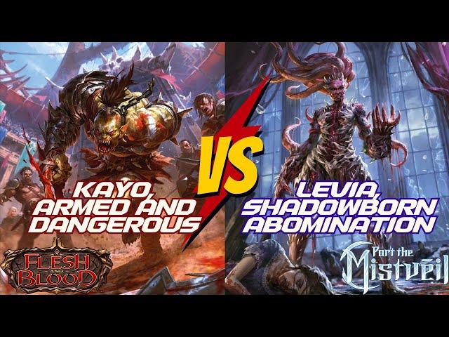 Daily FaB #200 | Kayo vs. Levia | Flesh and Blood | Part the Mistveil