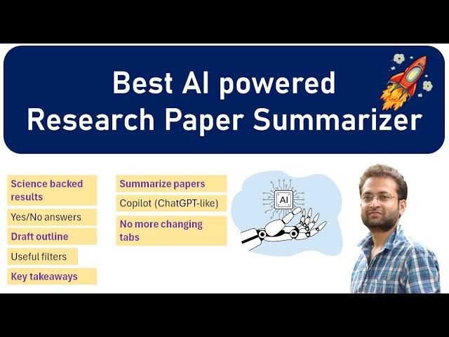 How to use Consensus ai for literature search (Complete Tutorial)? Best research paper Summarizer.