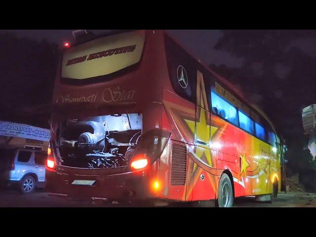 TRIP NAIK BUS PERTAMANYA SEMPATI STAR Nopin 01! dari Palembang ke Pekanbaru