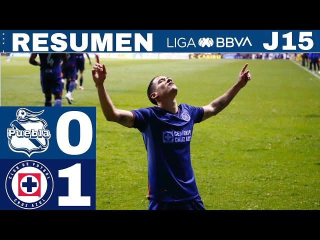 Puebla 0-1 Cruz Azul, Antuna da 3 puntos a la Máquina / J15 CL24