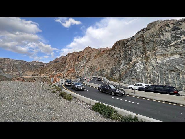 Amazing Mountain Road 4K | Al Hada Saudi Arabia