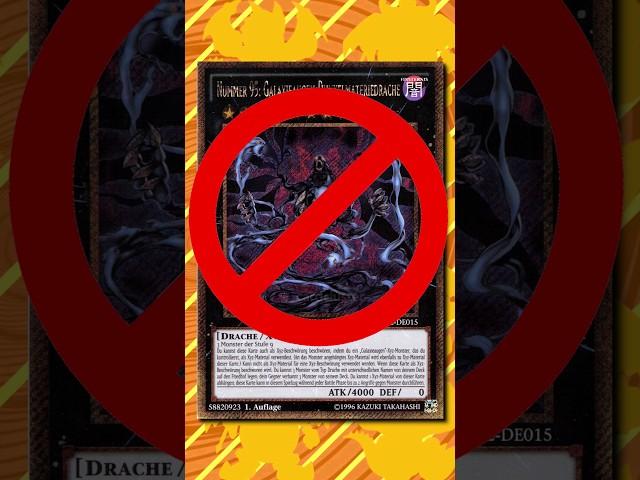 Darum ist Nummer 95: Galaxieaugen-Dunkelmateriedrache Verboten in Yu-Gi-Oh!