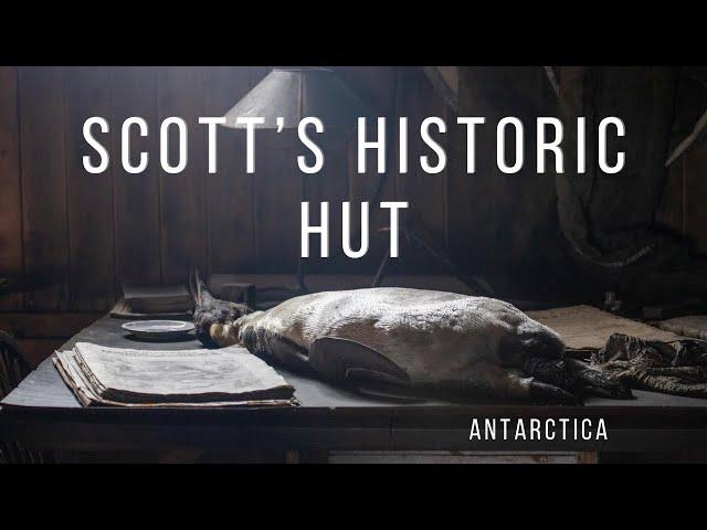 A tour through Robert Falcon Scott’s Historic Terra Nova Hut in Antarctica