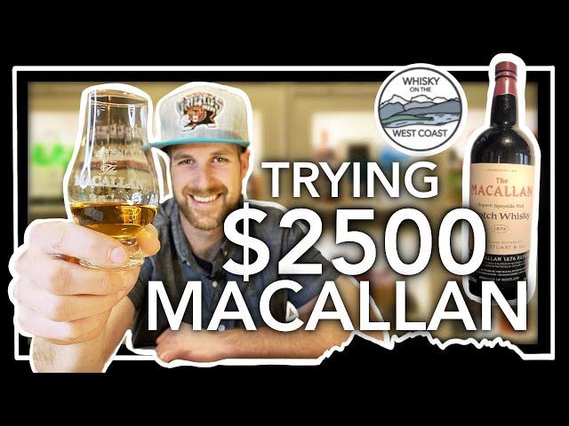 Trying a $2500 Macallan (Worth It?): Macallan 1876 Replica Series Single Malt Scotch Whisky Review