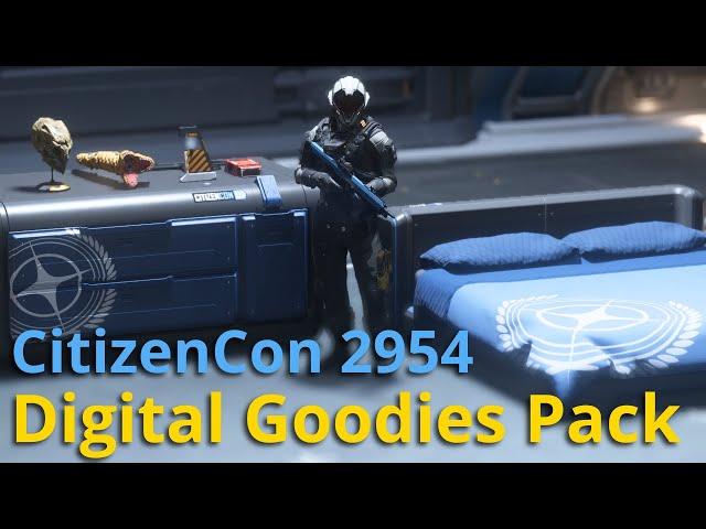 Star Citizen - CitizenCon 2954 Digital Goodies Pack finally here!