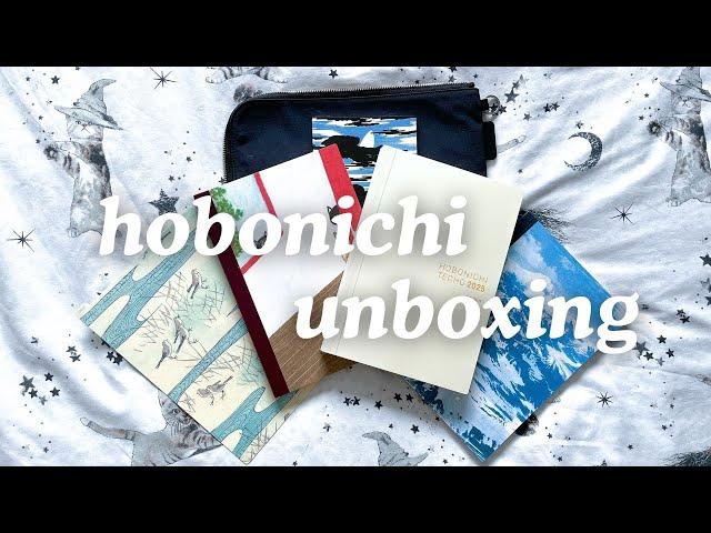 hobonichi 2025 haul  hobonichi cousin, notebooks + more