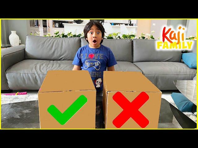 Don't Choose The Wrong Box Challenge and more!!!!