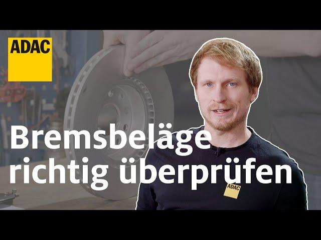 Auto-Bremsen-Check: Tipps für Lebensdauer und Verschleißerkennung | Einfach. Selber. Machen | ADAC