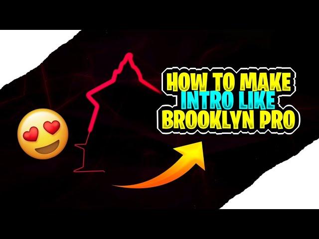 HOW TO MAKE INTRO LIKE BROOKLYN PRO YT  |MALAYALAM TUTORIAL|ROAD TO 1KGAMING RIZ