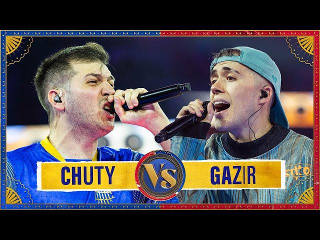 CHUTY vs GAZIR  - Final | Red Bull Batalla Internacional 2024