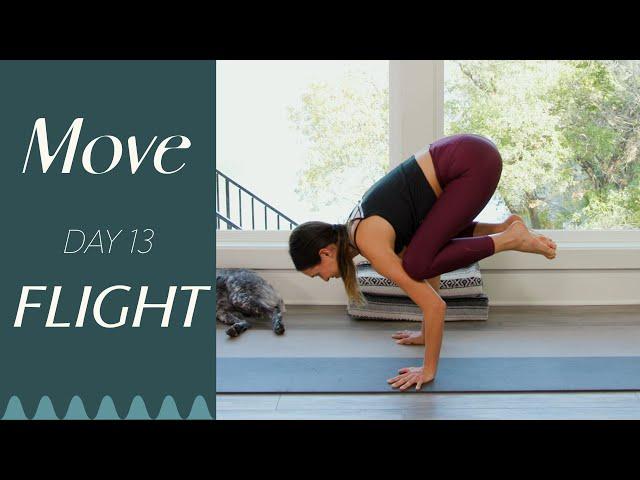 Day 13 - Flight  |  MOVE - A 30 Day Yoga Journey