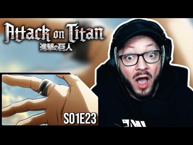 Das ERSTE MAL Attack on Titan 1x23 | "Das Lächeln" | Reaction