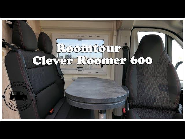 Roomtour Clever Roomer 600 - Kastenwagen von innen