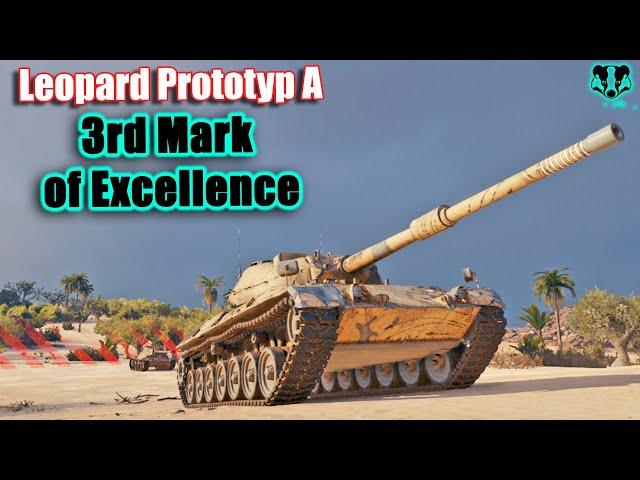 Leopard Prototyp A | 3rd Mark of Excellence | Epic Leopard PTA gameplay