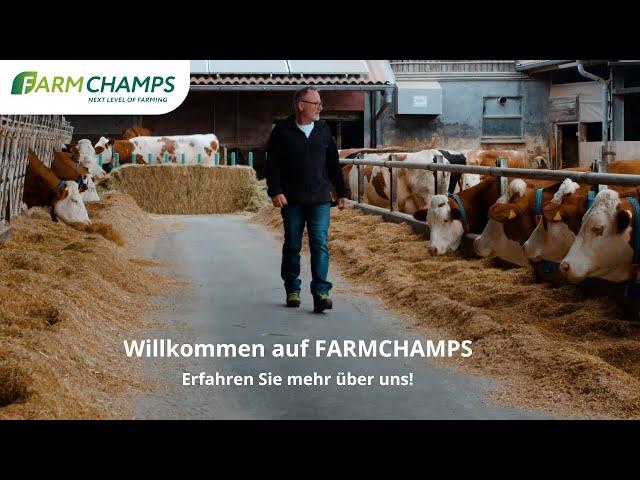 FARMCHAMPS denkt landwirtschaftlichen Erfolg für Sie mit