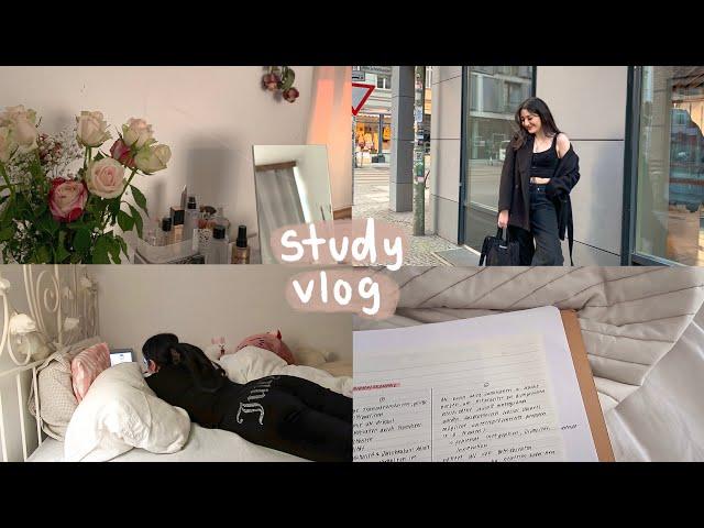 one week in a life of a german business student | study vlog | college senior in berlin 