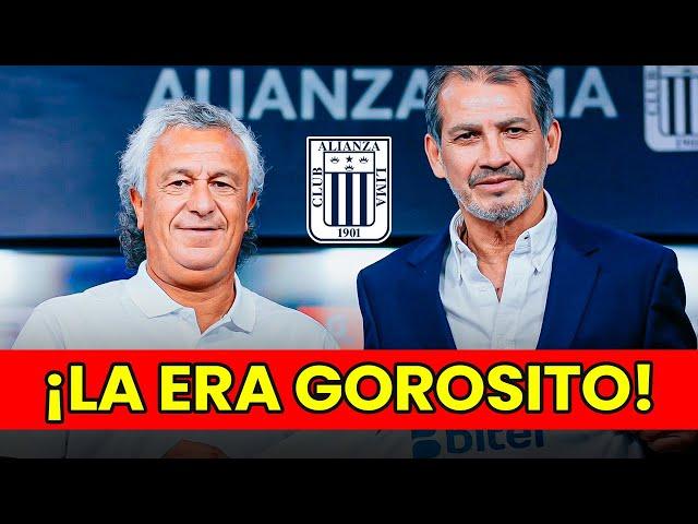 NÉSTOR GOROSITO FUE PRESENTADO COMO NUEVO DT DE ALIANZA LIMA: "ES EL EQUIPO MÁS GRANDE DEL PERÚ"