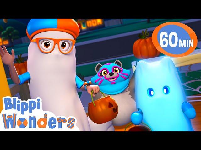 Blippi wonders what is trick-or-treating? | Blippi Wonders Educational Videos for Kids