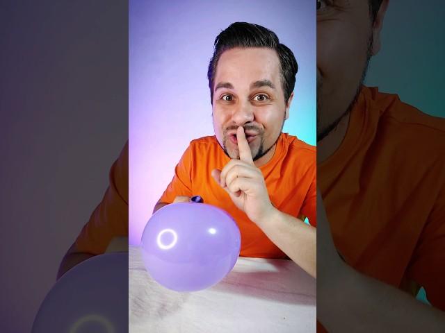 Balloon Magic Trick EXPOSED  #shorts #magicreveal