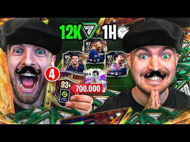 WER erreicht MEHR? NEUER ACCOUNT / 1 STUNDE / 12.000 FC POINTS  (ACCOUNT BATTLE  vs JULIUS )