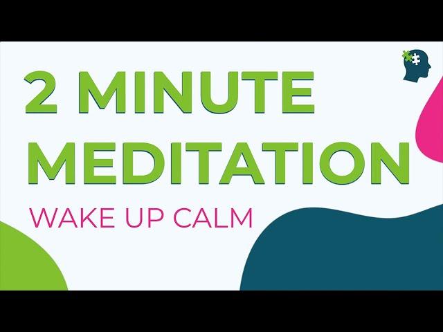 2 MINUTE Mindfulness Meditation To CALM STRESS & Anxiety | Morning Meditation (2023)