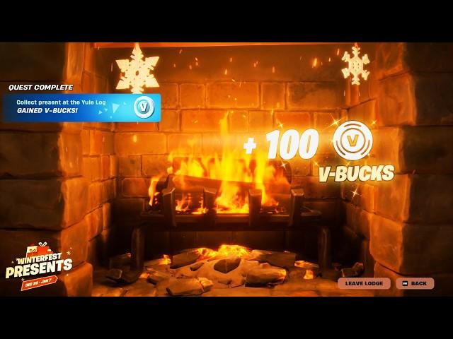 7 SECRET Presents in Fortnite WINTERFEST 2024!