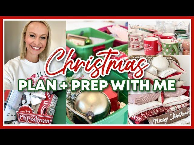 CHRISTMAS DECOR PLAN + PREP WITH ME 2024 | CHRISTMAS DECORATING MOTIVATION