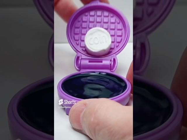 Satisfying mini waffle trick repost #shorts