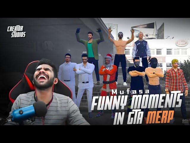 Shreeman Legend Mufasa Funny Moments In #gta MERP