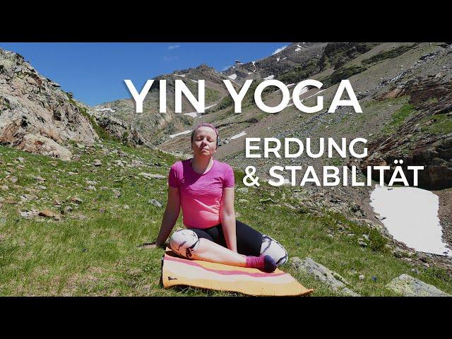 Yin Yoga zur Erdung: innere Stabilität | Innere Mitte finden | Bei Grübeln & Stress