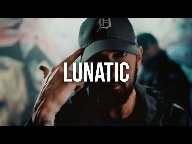 (FREE) Eminem Type Beat "LUNATIC" | Dark Scary Rap Instrumental | Aggressive Type Beat 2024