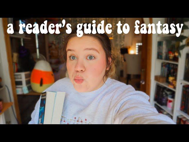 A BEGINNER'S GUIDE TO FANTASY | where to start in fantasy & book recommendations :)