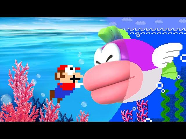 Mario Wonder but Everything Mario Touches Turns To REALISTIC! | ADN MARIO GAME