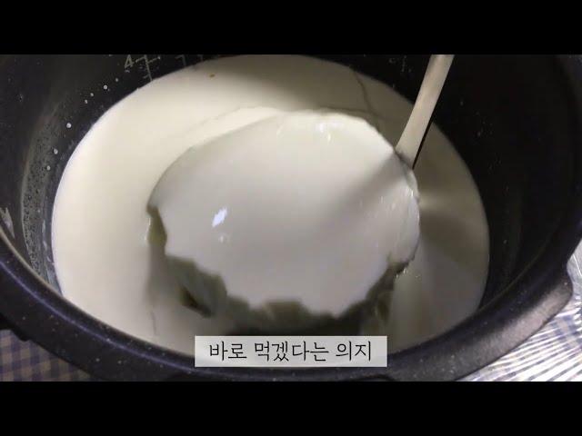 자고 일어나면 되어있는 홈메이드 요거트!ㅣ밥솥 요거트ㅣ재료는 단 세 개ㅣ초간단ㅣHomemade Yogurt