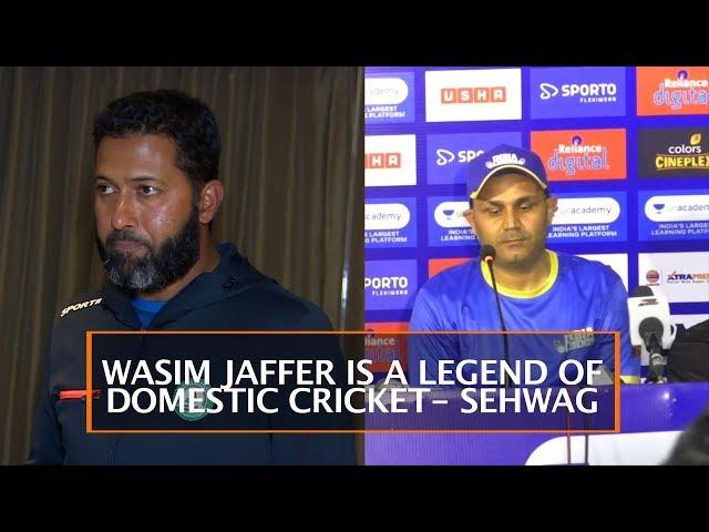 WASIM JAFFER IS A LEGEND OF DOMESTIC CRICKET- SEHWAG