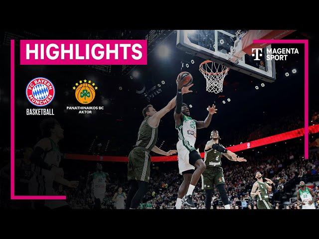 FC Bayern München - Panathinaikos AKTOR Athen | Turkish Airlines EuroLeague | MAGENTA SPORT