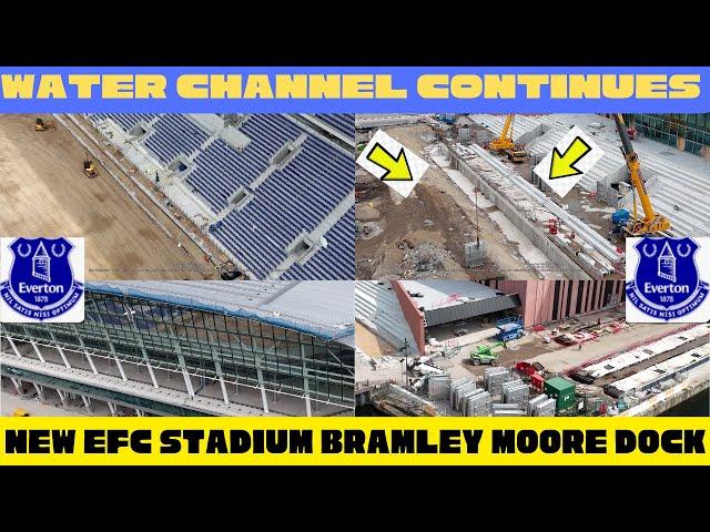 NEW Everton FC Stadium Bramley Moore Dock 15th July 2024